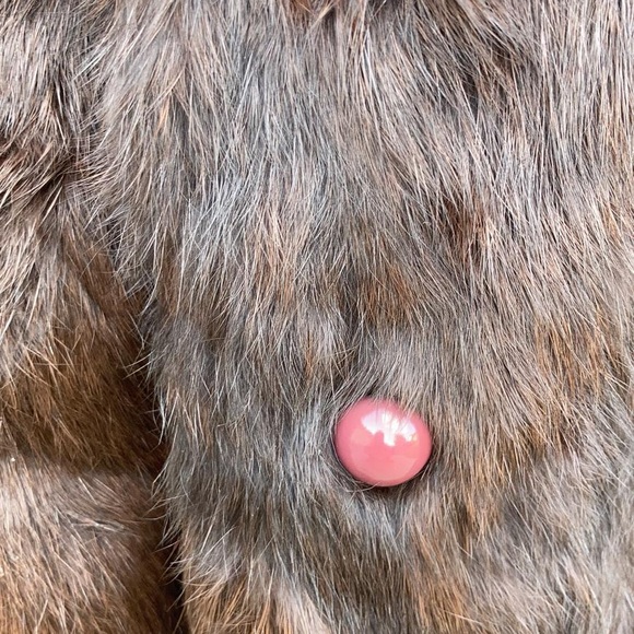 100% real rabbit fur coat - Picture 7 of 9